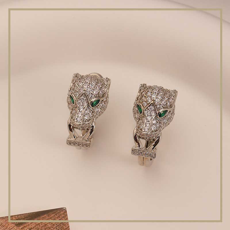 Bridalore Oriental Animal Zircon Earrings