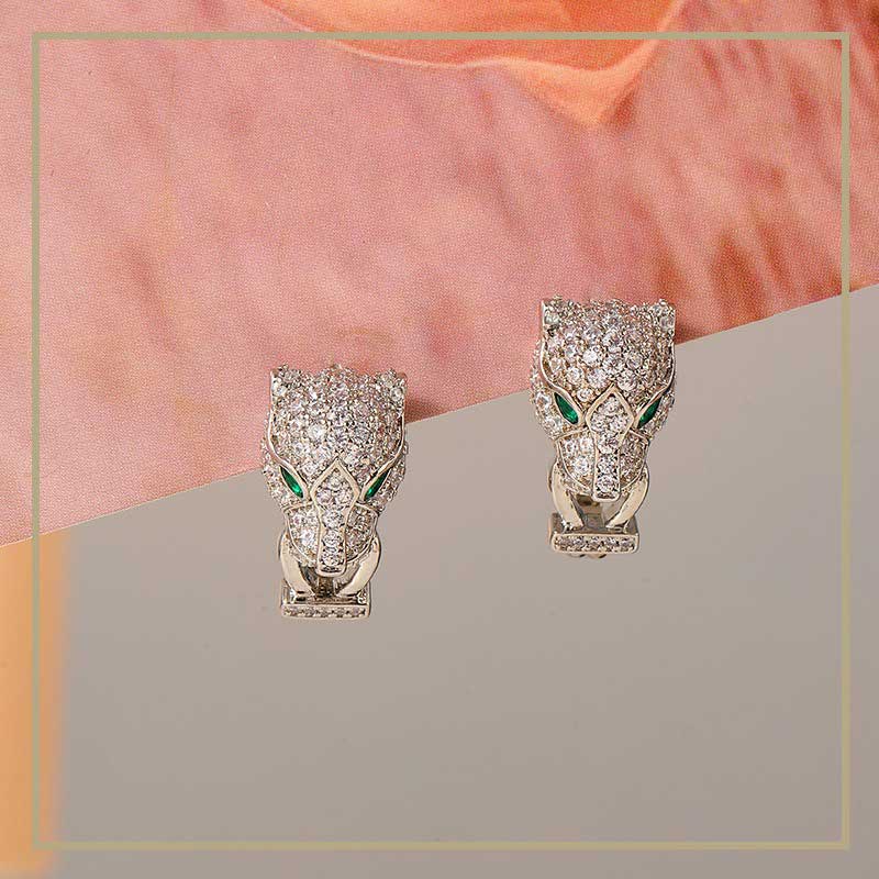 Bridalore Oriental Animal Zircon Earrings