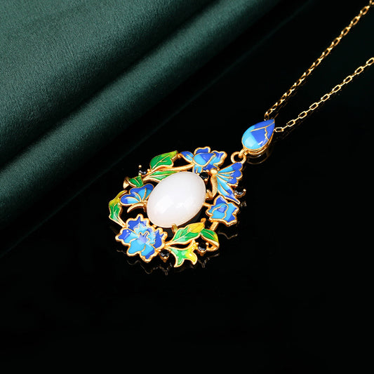 Bridalore Oriental Jade Necklace